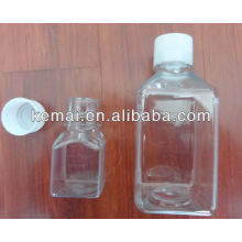 Plastik quadratische Flasche